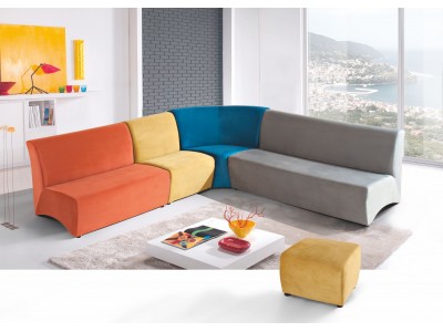 Γωνιακός καναπές σύστημα μονάδων Gondola